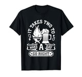 It takes two - Men Barbeque Grill Master Grilling T-Shirt