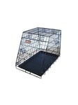 Active Canis Travel Dog Car Angled Cage 75x47x56 Black