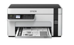 Epson EcoTank ET-M2120, svart/vit skrivare + scanner kopiator, 15 ppm ISO, 1200x2400 dpi scanner, USB/WiFi