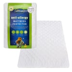 Double Bed Mattress Protector Silentnight Premium Anti Allergy Quilted Cover
