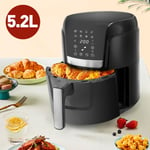 Superlex 5.2L Air Fryer Rapid Oven Non-stick Oil Free Healthy Cooker Chips 1450W