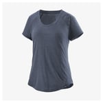 Patagonia Womens Cap Cool Trail Shirt (Blå (CLASSIC NAVY) Medium)