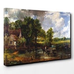 Big Box Art John Constable The Hay Wain Canvas Wall Art Print Ready to Hang Picture, 30 x 20 Inch (76 x 50 cm), Multi-Coloured