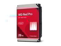 Wd Red Pro Nas 26Tb Sata3 6Gb/S 3,5-Tums Hårddisk 7200 512M