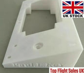 ANGLE MOUNT for Ring Video Doorbell 1/2/3/3+/4 40 Degrees Left/Right Wedge WHITE