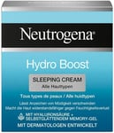 Neutrogena Hydro Boost Night Cream, Moisturising Night Cream Face Cream with Hya