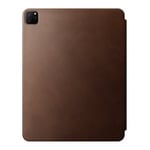 NOMAD iPad Pro 12.9 2021/2022 Fodral Leather Folio Brun