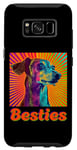 Coque pour Galaxy S8 Besses Dog Best Friend Puppy Love