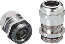 Jacob Forskruning Emc/D Perfect M25x1,5 Med Langt Gevind Kabel Ø 11-16 Mm  Ip68, Ul Messing