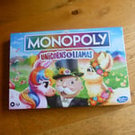 Monopoly Unicorns V Llamas Edition Board Game NEW SEALED Hasbro Free UK P+P