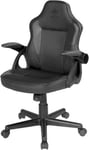 Deltaco Gaming DC120 Junior Chair - Svart/vit