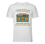 T-Shirt Homme Col Rond Radio-Cassettes - L'argent Ne Fait Pas Le Bonheur