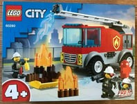 LEGO CITY 60280 Fire Ladder Truck 88 pieces age 4 + ~NEW lego sealed ~