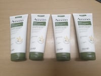 Aveeno Daily Moisturising Cream Lotion 200ml X4 Normal to Dry Skin JUST £27.29