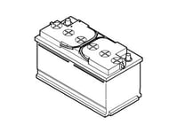 Volvo Original Startbatteri 760A 70Ah - Startbatterier