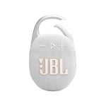 JBL Clip 5 Portable Waterproof Speaker - White