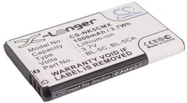 Batteri BL-5C för Anycool, 3.7V, 1000 mAh
