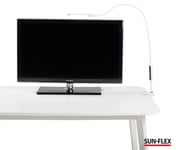 SUN-FLEX Skrivbordslampa - Flexibel bordslampa | DESKLITE Vit