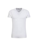 Mountain Warehouse Mens Summit Merino Wool Thermal Top (White) - Size 2XS