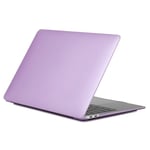 MacBook Air 13 (2020/2019/2018) - Hard cover front + bagside - Lilla