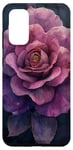 Galaxy S20 Lavender Blossom Purple Watercolor Floral Rose Flower Girly Case