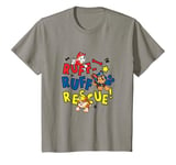 Youth PAW Patrol Ruff-Ruff Rescue! Marshall Chase & Rubble Logo T-Shirt