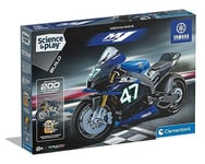 Clementoni 75084 Play Yamaha Motorbike M1-Building Set, Mechanics, Scientific, Science Kit for Kids 8 Years, STEM Toys, English Version, Made in Italy