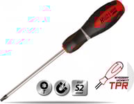 Dedra Torx T25x100mm Screwdriver, S2 Steel, 3-Material Handle