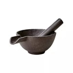 Frej Mortel Med Stöt Brun/Svart L13xW10xH5 cm