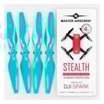 Master Airscrew - DJI Spark Stealth Upgrade Propellers - Propeller till DJI Spark - Blå - Kit 4-Pack