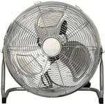 New 14" Chrome High Velocity Electric Cooling Fan 3 Speed Free Standing Gym Fan