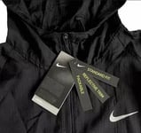 Nike Running Jacket Essential CU5358 010 Mens Repel Hoodie Windrunner Size XL