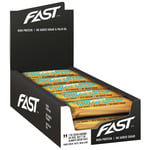 15 X Fast Rox Protein Bar 55 G Peanut Caramel Choco Crisp