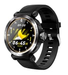 ZHYF Smart Bracelet,Sport Waterproof Smart Watch Heart Rate Monitor Smartwatch Fitness Tracker Bracelet,Black