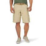 Lee Men's Dungarees New Belted Wyoming Cargo Shorts, Buff, 33W UK