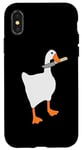 iPhone X/XS Goose Game Sticker, Funny Goose Case