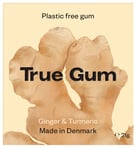 True Gum Tuggummi Ginger & Turmeric - 20 g