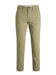 Jack & Jones Junior Boys Marco Dave Chino Trousers - Deep Litchen Green, Green, Size 6 Years