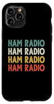 iPhone 11 Pro Vintage Ham Radio Operator Dad Grandpa Case