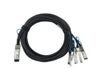 Blueoptics Dell Emc Dac-Q28-4S28-25G-1M Kompatibel Bluelan Qsfp28 Dac, 1 M, Qsfp28, 4Xsfp28, Hane/Mane, Svart, 100 Gbit/S