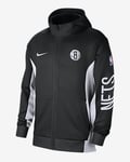 Brooklyn Nets Showtime Men's Nike Dri-FIT NBA Full-Zip Hoodie