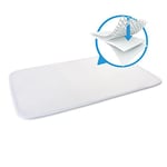 Aerosleep - SafeSleep 3D Protecteur Lit Bébé - Respiration Optimale - Régulation de la Chaleur - Absorption de l'Humidité - Lavable en Machine - 100% PES - 80 x 40 cm - Blanc