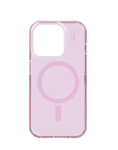 iDeal Clear Mobilskal MagSafe iPhone 15 Pro Light Pink