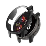 Garmin Venu 2 Plus Skal med Skärmskydd i PC/Härdat glas - Svart