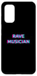 Coque pour Galaxy S20 Rave Musician Techno EDM Music Maker Festival Composer Raver