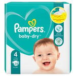 Pampers Baby-Dry Size 4, 25x4 100 Nappies