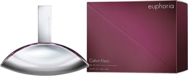 CALVIN KLEIN EUPHORIA 100ML EDP SPRAY FOR HER - NEW BOXED & SEALED - FREE P&P