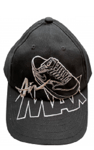 NIKE Air Max Trainer Cap Black White Mens Adjustable NEW Strap Back Baseball cap