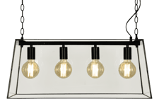 Aneta Lighting - Diplomat 72cm - Taklampa - Svart