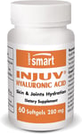 Supersmart - Injuv® Hyaluronic Acid 70 Mg - 100% Natural Supplement - Skin & Joi
